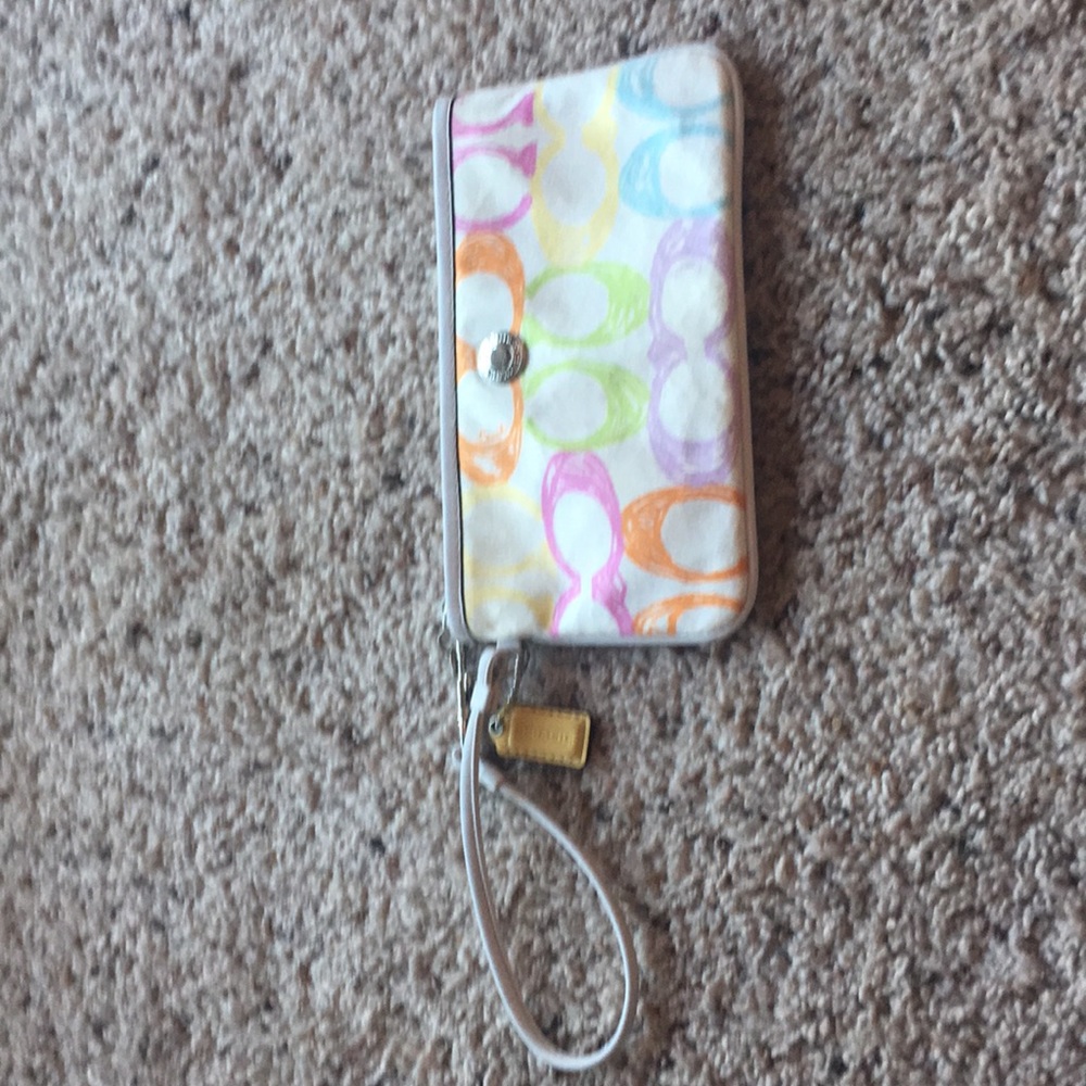 Coach wristlet